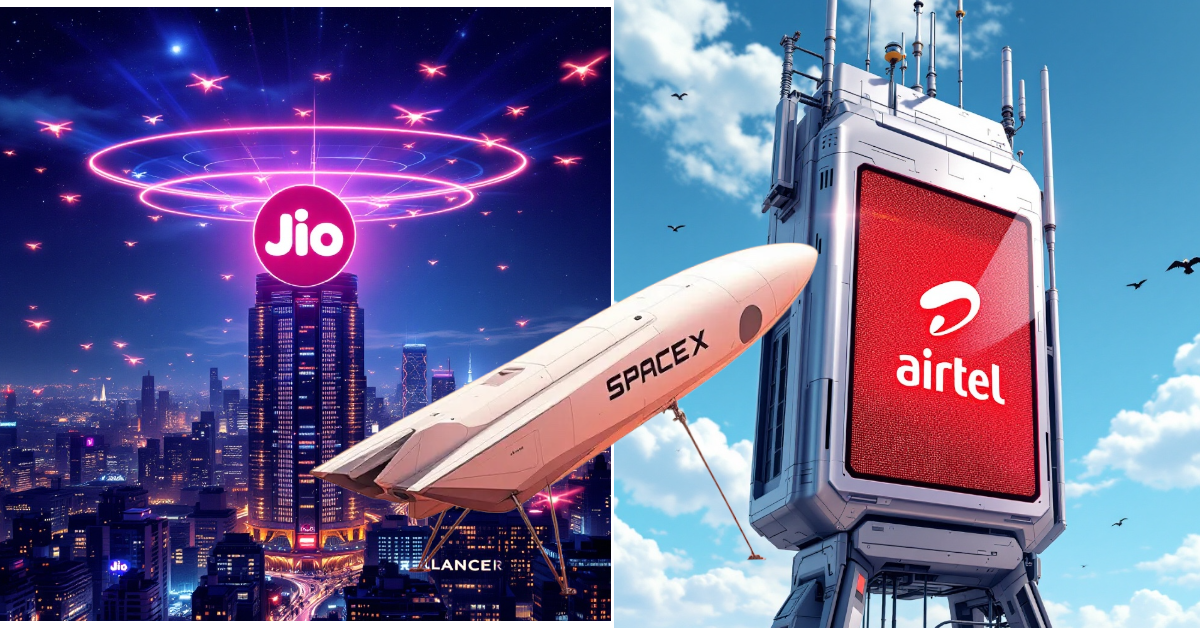 भारत में डिजिटल क्रांति: Jio और Airtel ने SpaceX के Starlink के साथ मिलाया हाथ